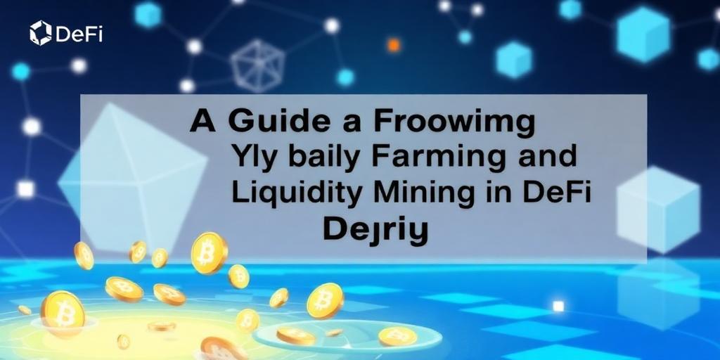 A Guide to Yield Farming and Liquidity Mining in DeFi